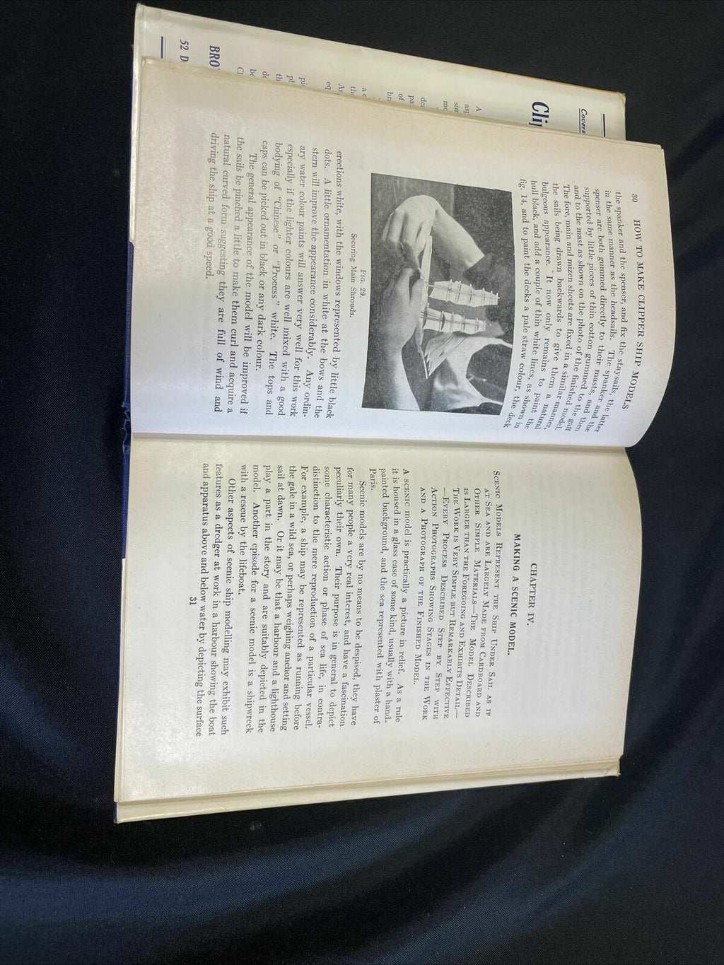 BOOK - Clipper Ship Models - E.W. Hobbs HB & DJ -(8191)