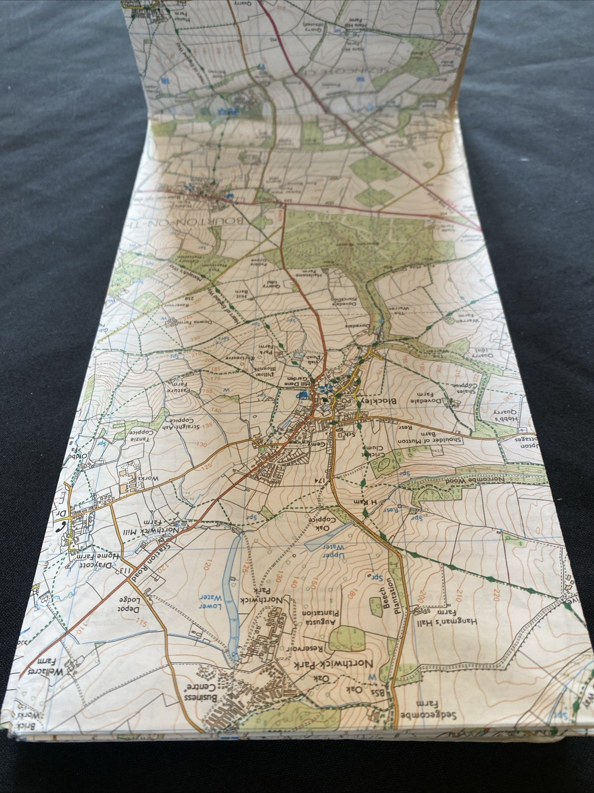 The Cotswolds Ordnance Survey OS Explorer Map #OL45 1:25 scale (1245)
