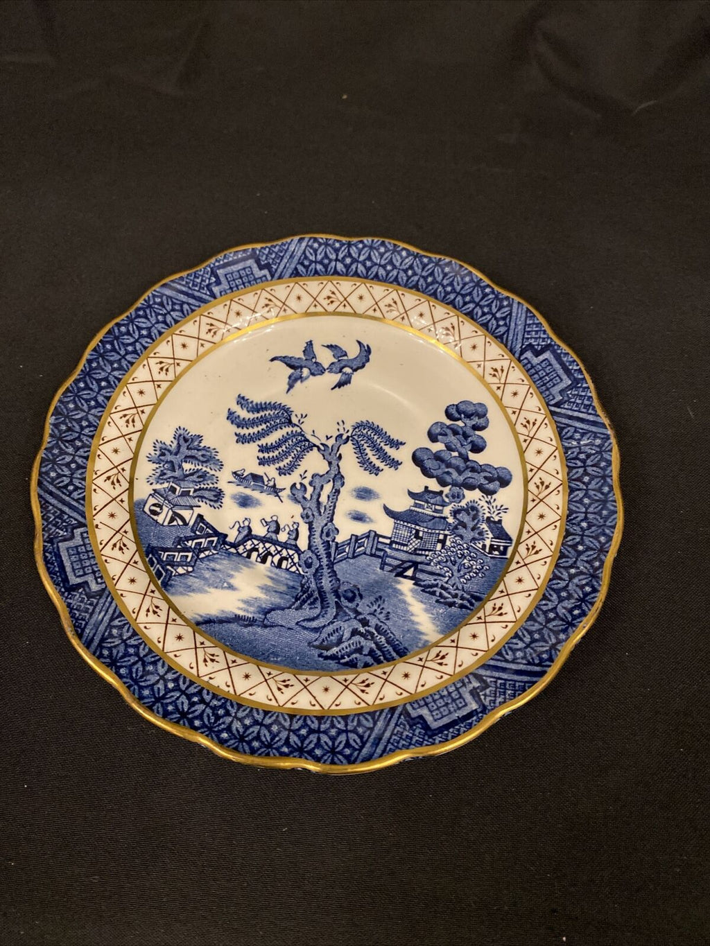 Vintage Booths Majestic Real Old Willow 6" Side Plate A8025 - (8476)