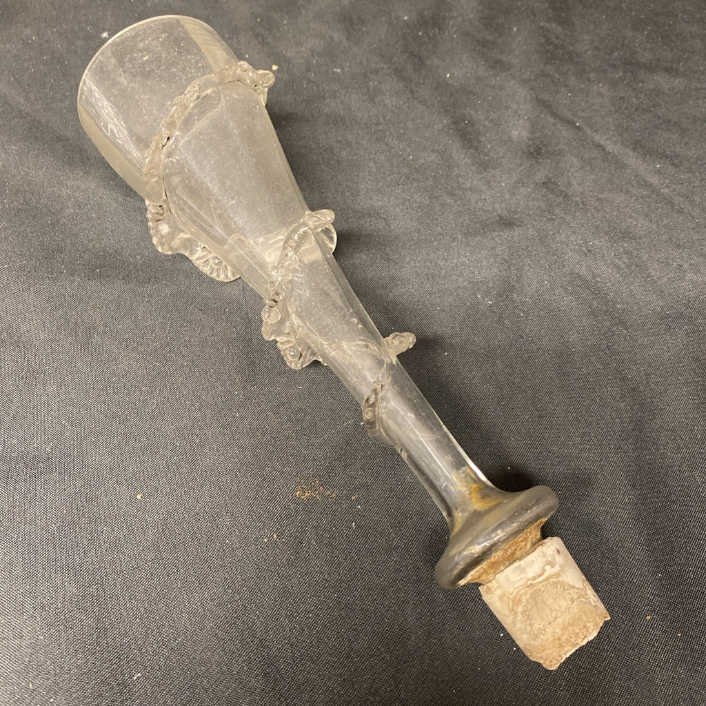 Antique Art Nouveau Epergne Single Vase 24cm from a centrepiece - (1707)