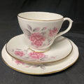 Duchess Fine China Pink Rose Trio - Side Plate Cup Saucer - (1588)