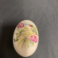Trinket Box EGG - England Bone China Honeysuckle design Egg - (9224)