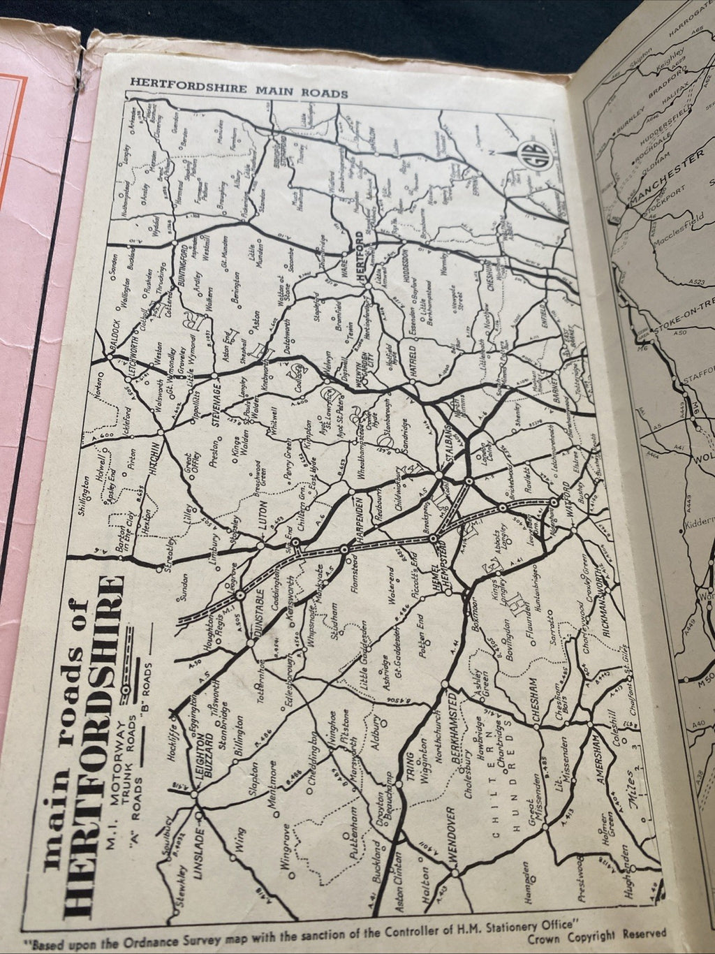 Barnett's Street Plan with Index 1970's - St. Albans (1303)
