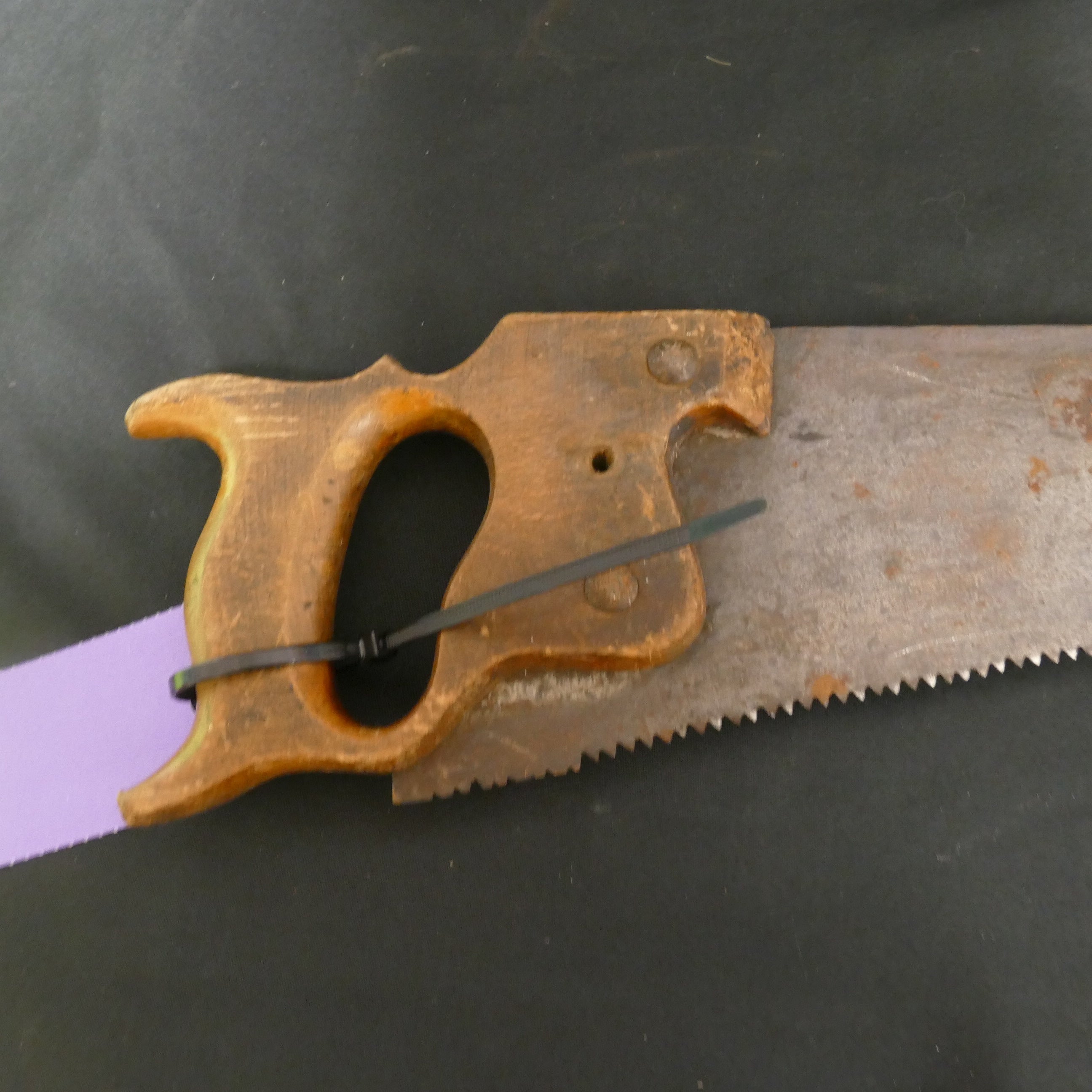 Antique Pruning? saw 59cm with metal Blade Carpenters - (9302)