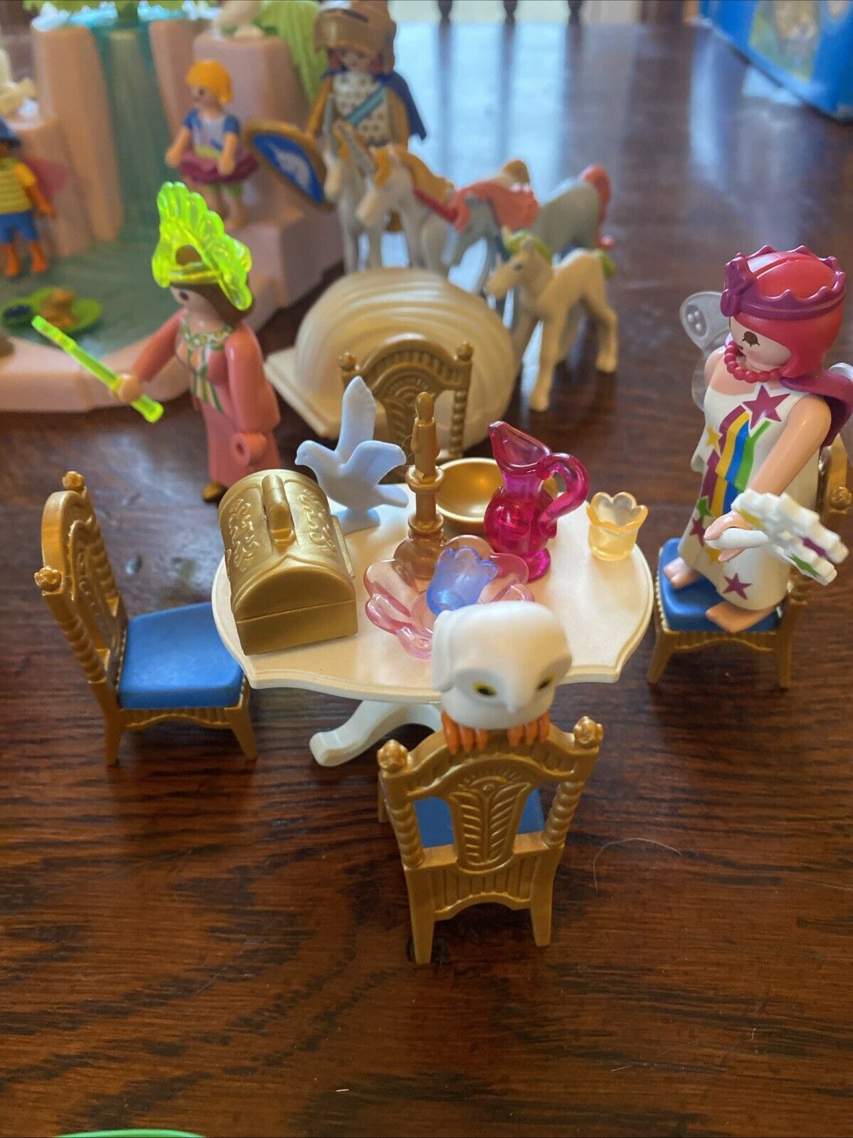 Playmobil Vintage Fairies Evil Queen Good King & Queen 15 figs  -(5868)