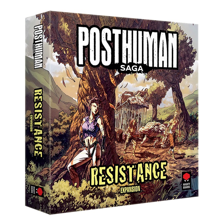 POSTHUMAN SAGA Resistance Expansion - Tactical Survival Adventure - Age 14+