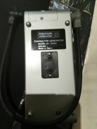 Ferguson Videstar Caption Generator VA286 with manual - (6902)
