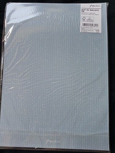 Wallet Folders 8 x individual folders in 4 designs.  Takes A4 documents - (3813)