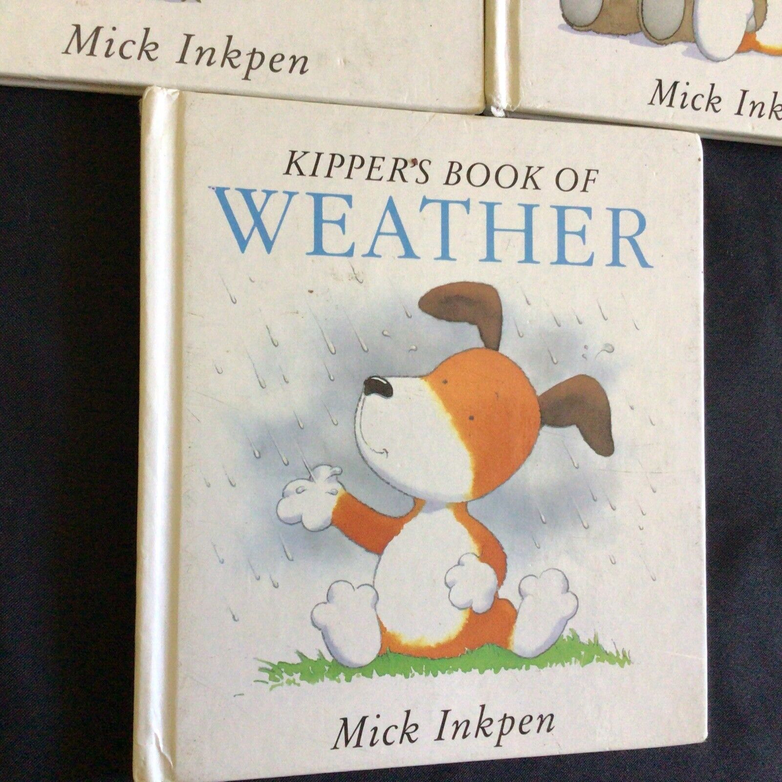 Mick Inkpen Kipper's Book of Weather / Counting & Opposites 1st Ed 1994 - (9743)