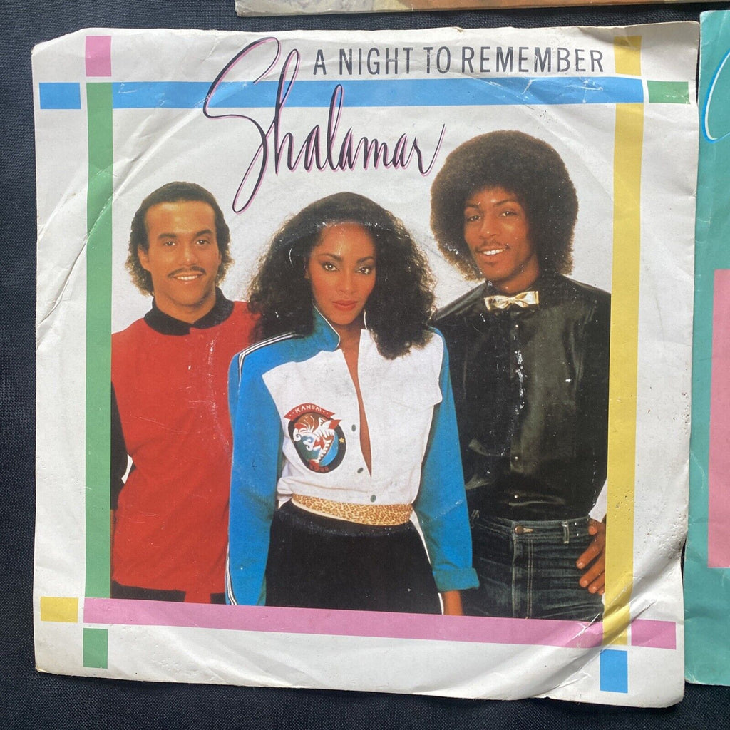 Vinyl Records 7" Singles 5 x 1980's Simply Red, Shalamar, Sister Sledge -9454