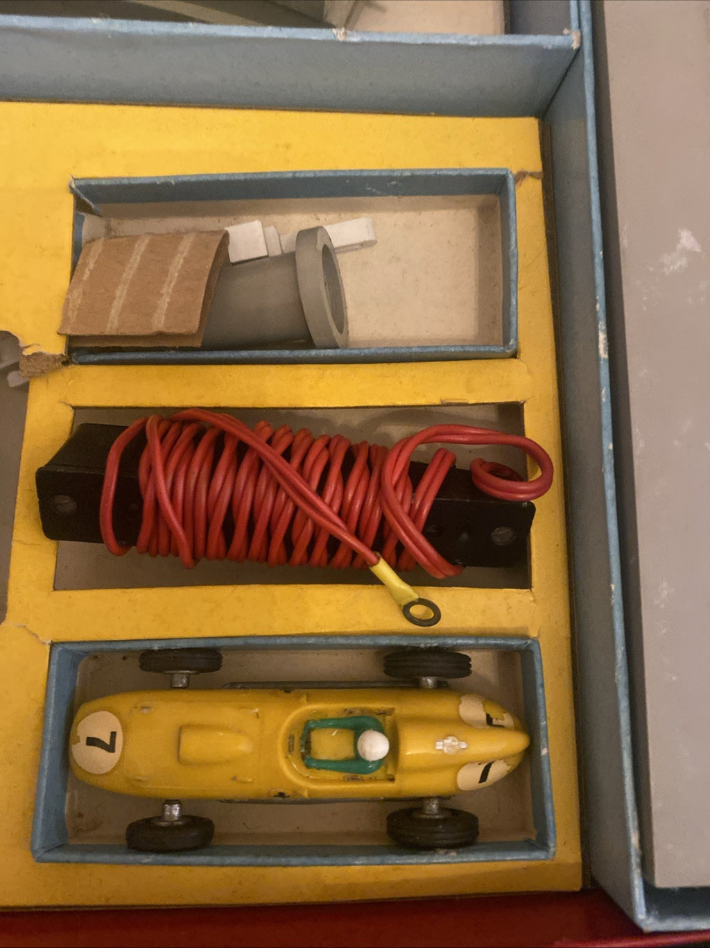WRENN FORMULA 152 Triple Electric Model Motor Racing Toy 1960's - (1044)