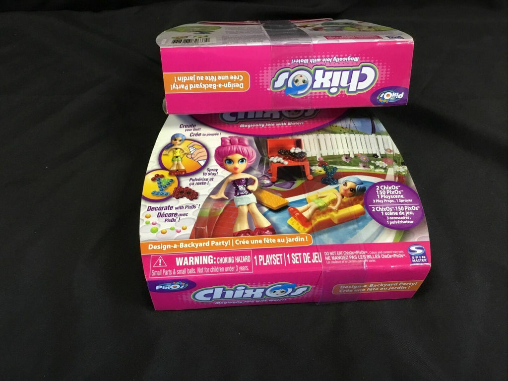 Spin Master Pixos Chixos 2 Packs Brand New Magically Join With Water - (7319)