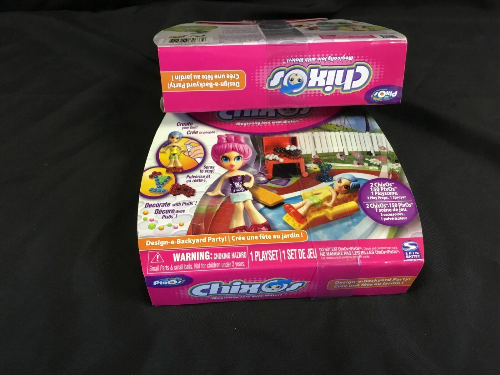 Spin Master Pixos Chixos 2 Packs Brand New Magically Join With Water - (7319)