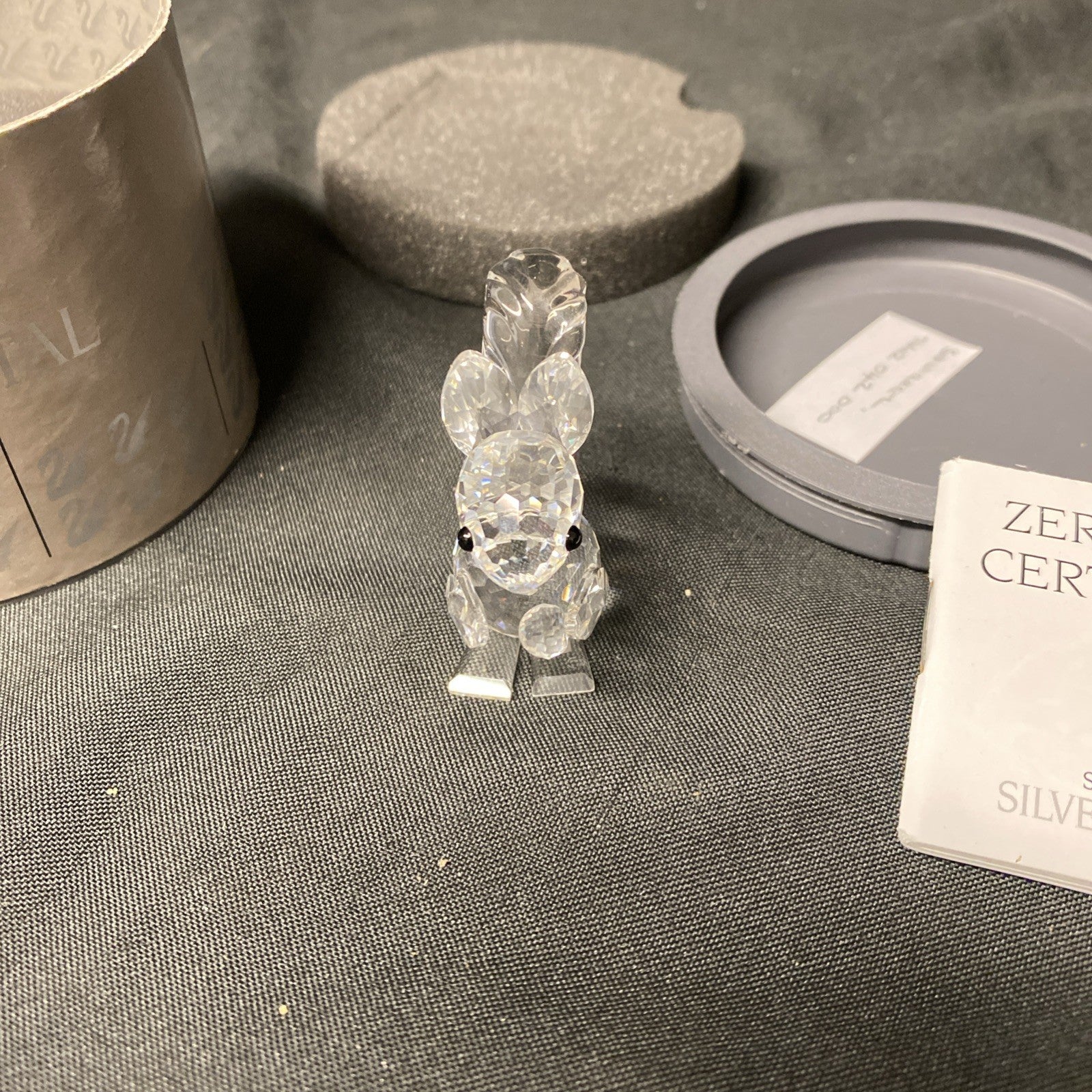 Swarovski Silver Crystal Mini Squirrel Boxed SEE NOTE - (1620)