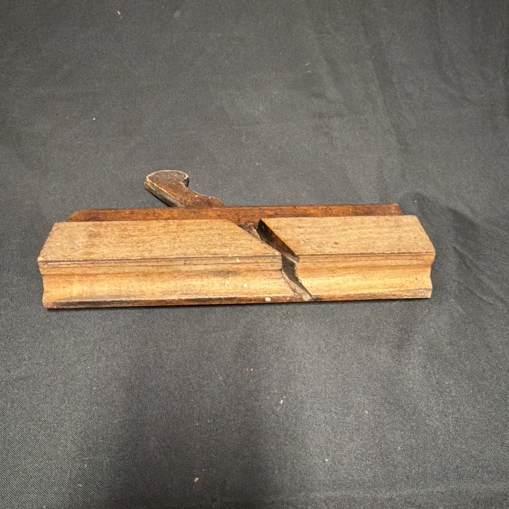 Antique British Wooden Moulding Plane 9.5" Ralph Knight Ironmonger Bolton- (1942)