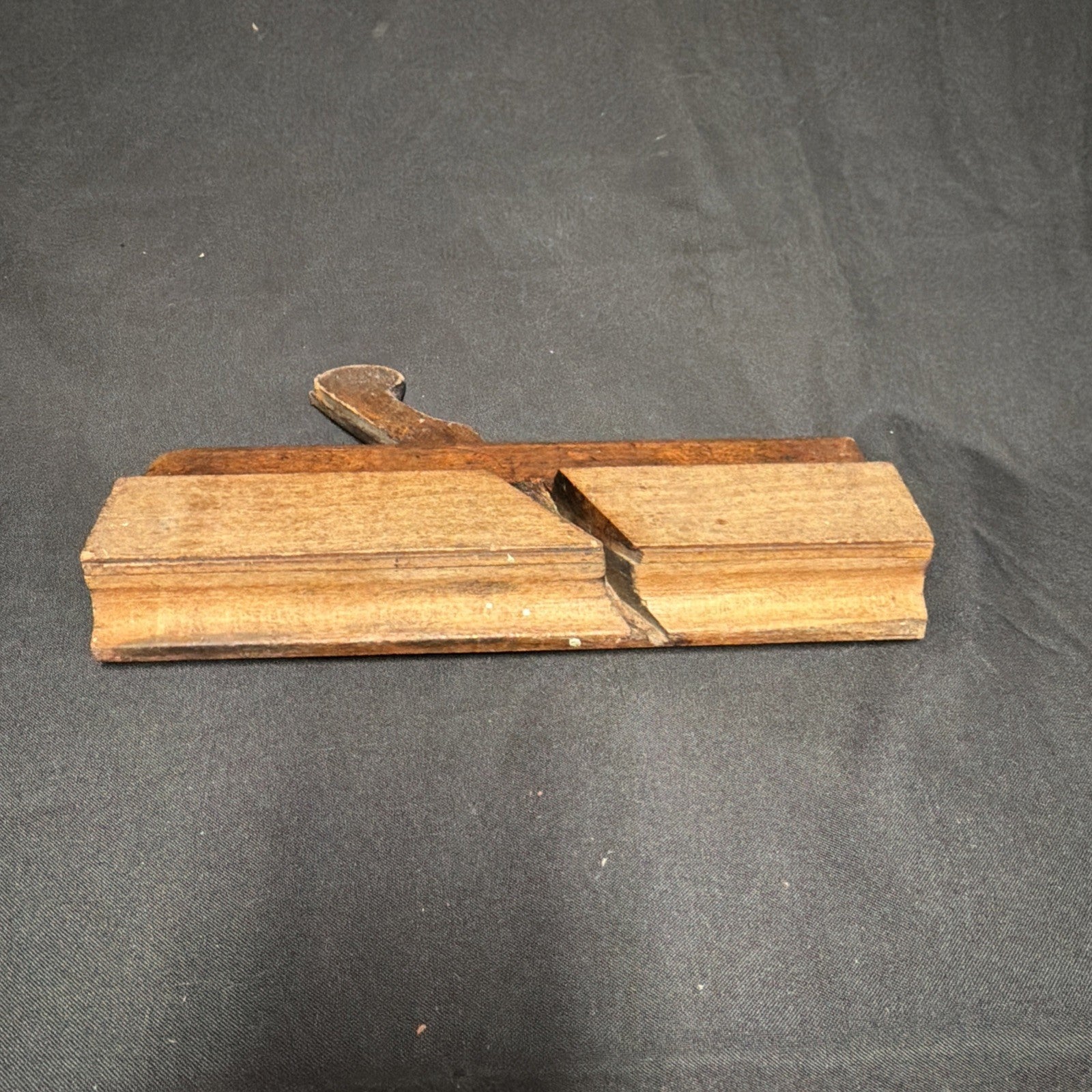 Antique British Wooden Moulding Plane 9.5" Ralph Knight Ironmonger Bolton- (1942)