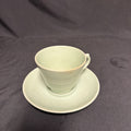 Wood's Ware Beryl Utility Green 1940's Large Breakfast Cup & Saucer x 1- (1921) 