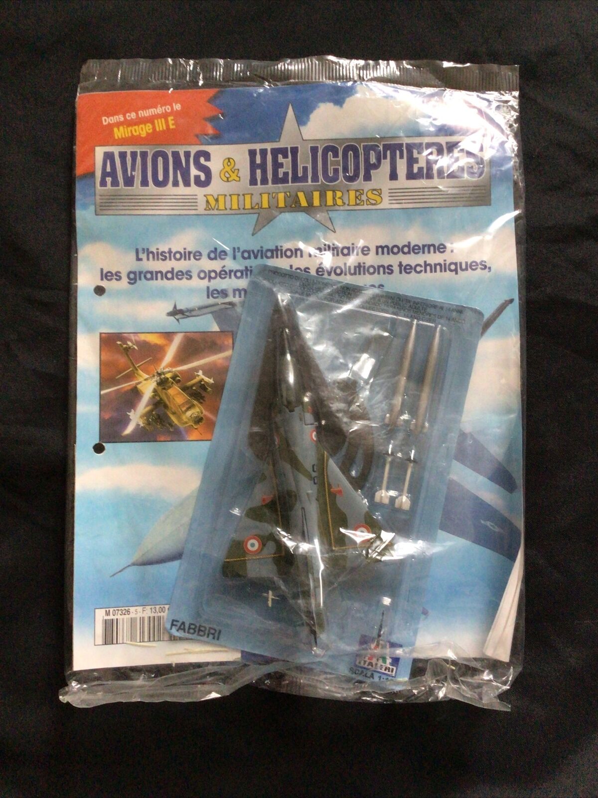 FABBRI Italeri Avions Militaires 2001 Mag & die cast MIRAGE III E (8565
