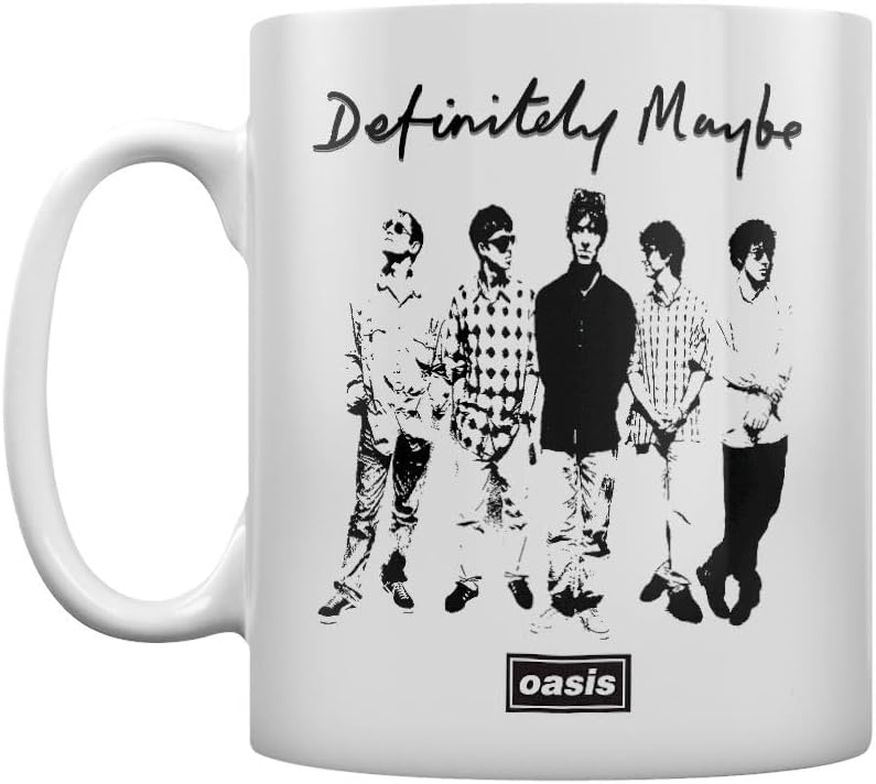 MUG Boxed Ceramic - MUSIC - Oasis, Definitely Maybe Promo