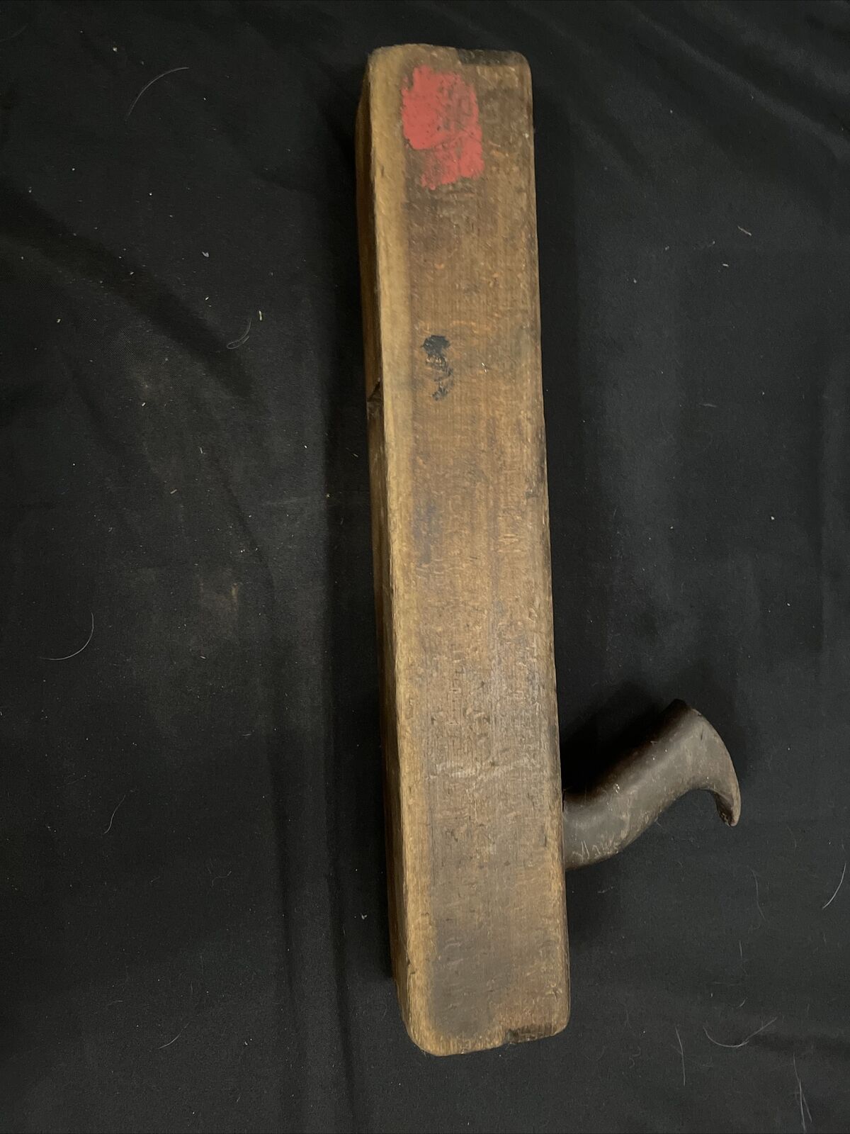 Antique Large Wood Plane 42cm with WARD Blade Solid Carpenters - (8401)