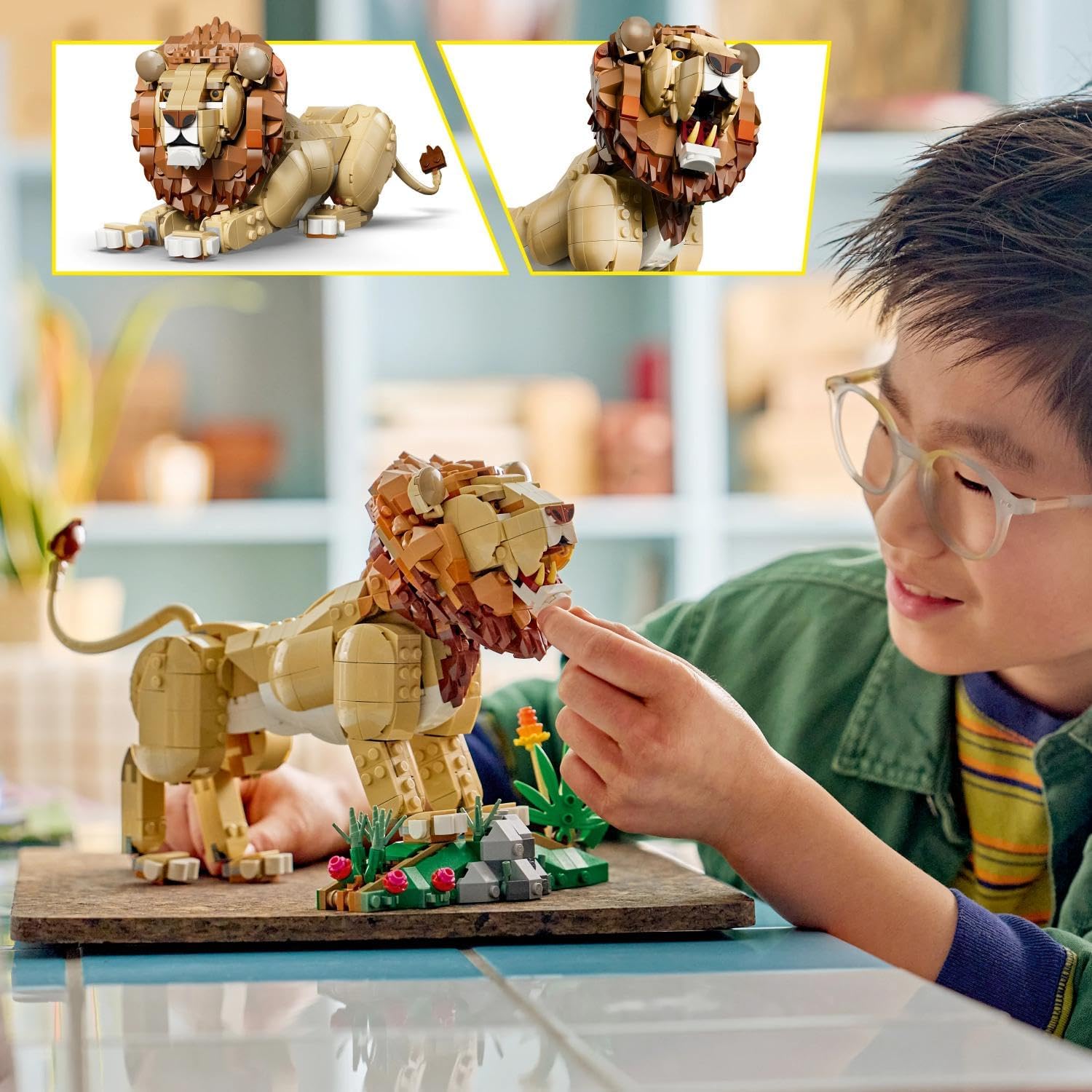 LEGO Creator 3 in 1 - Wild Animals: Majestic Lion - 31386