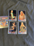 Topps WWE Chrome 2008 MINT Opened to Identify 4 x Diva + 1 Checklist Card (6658