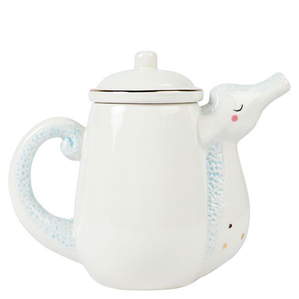 Teapot ceramic Sea Horse shaped design Paperchase - (9992)