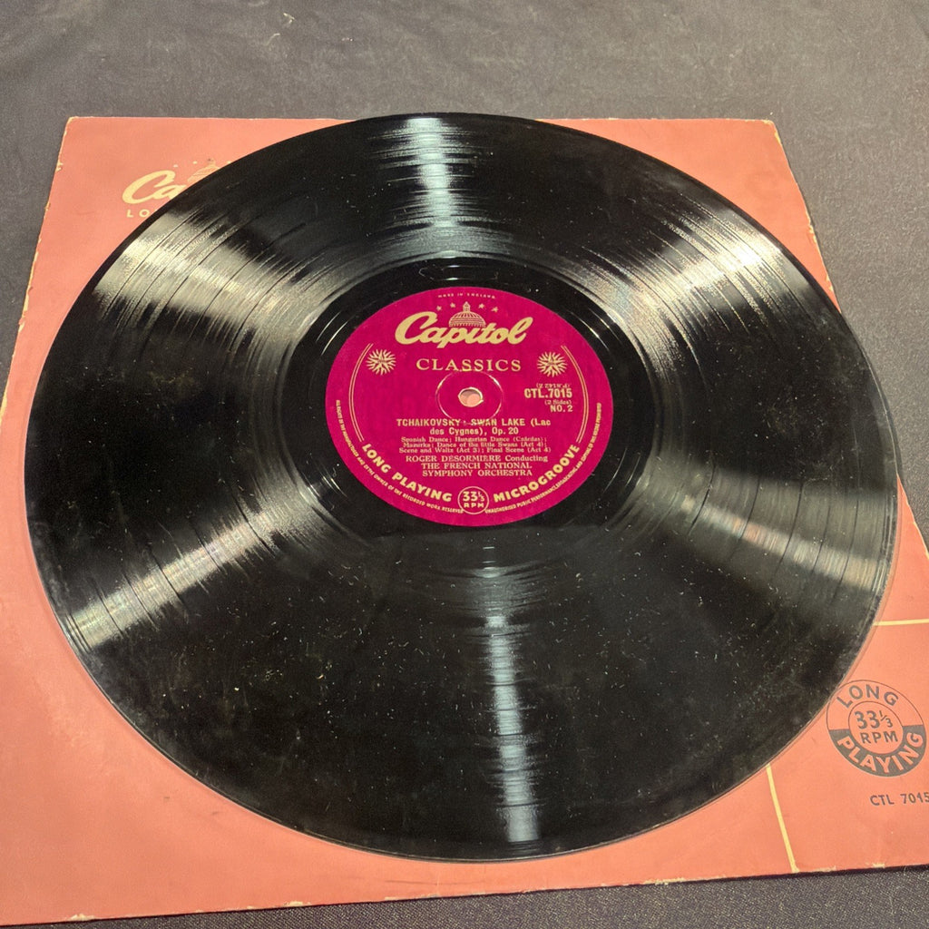 VINYL RECORD - Desormiere & French National Symphony Swan Lake Tchaikovsky (1433