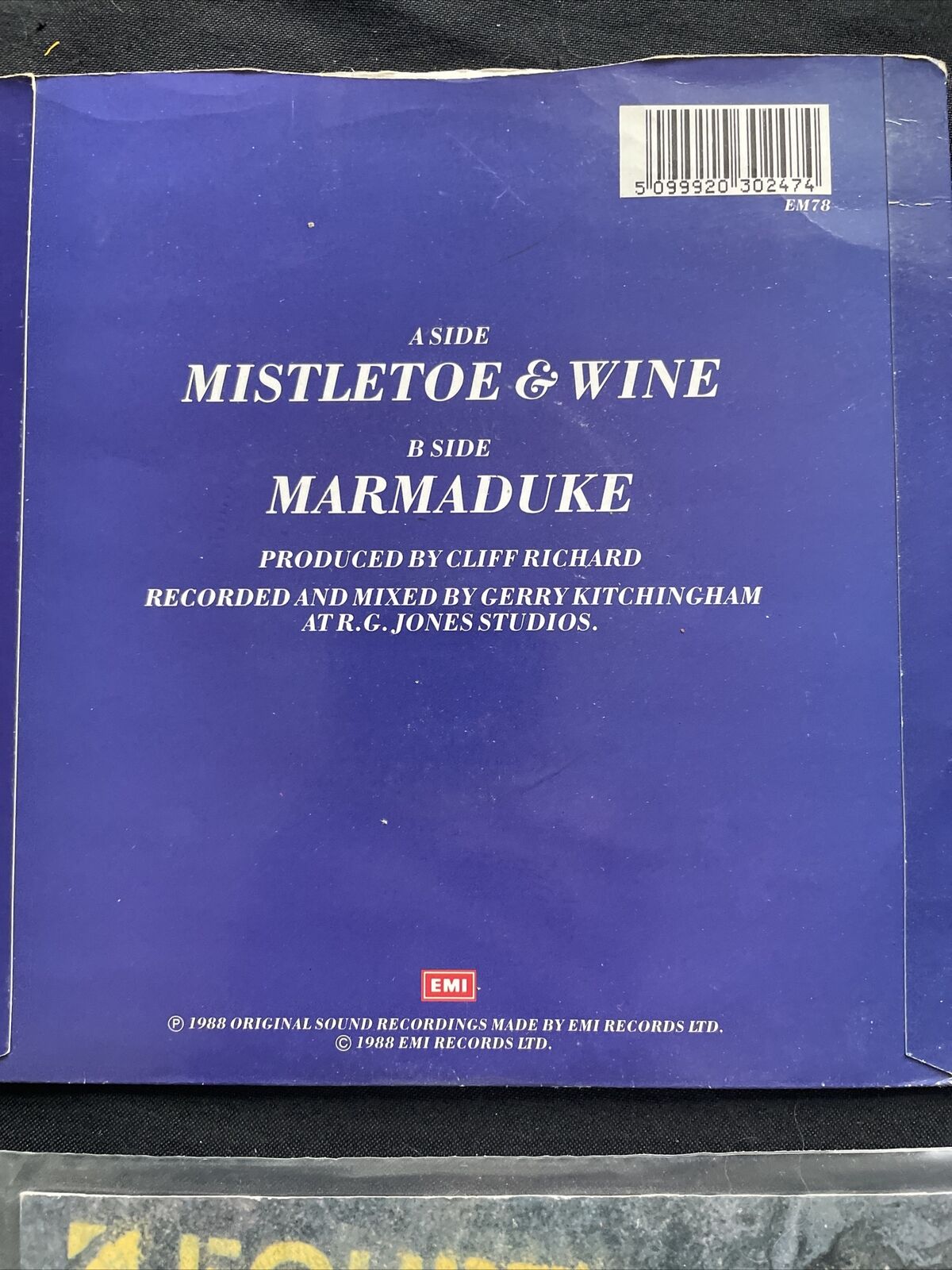 Vinyl Records 7" Singles 5x 80's Cliff Richard, 4th & Broadway, Tommy page -9399