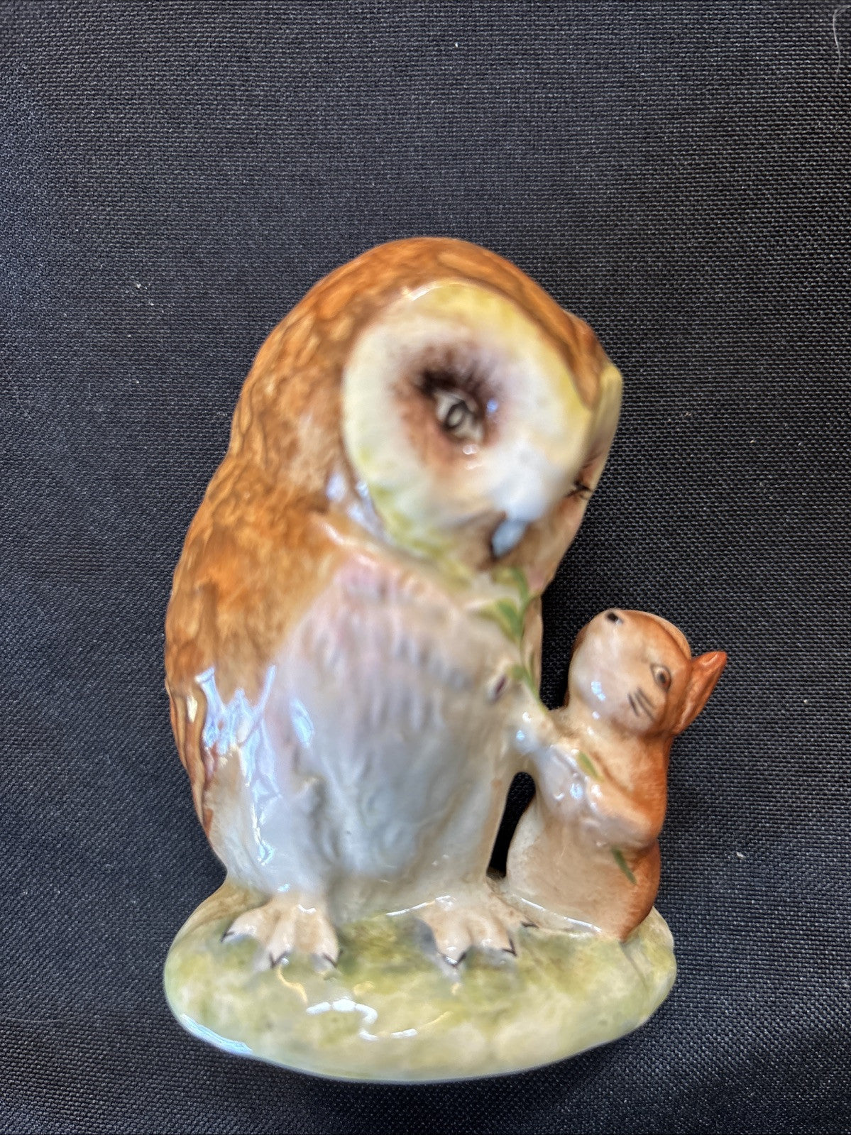 Beswick Beatrix Potter OLD MR BROWN ceramic figure F.Warne & co - 5617