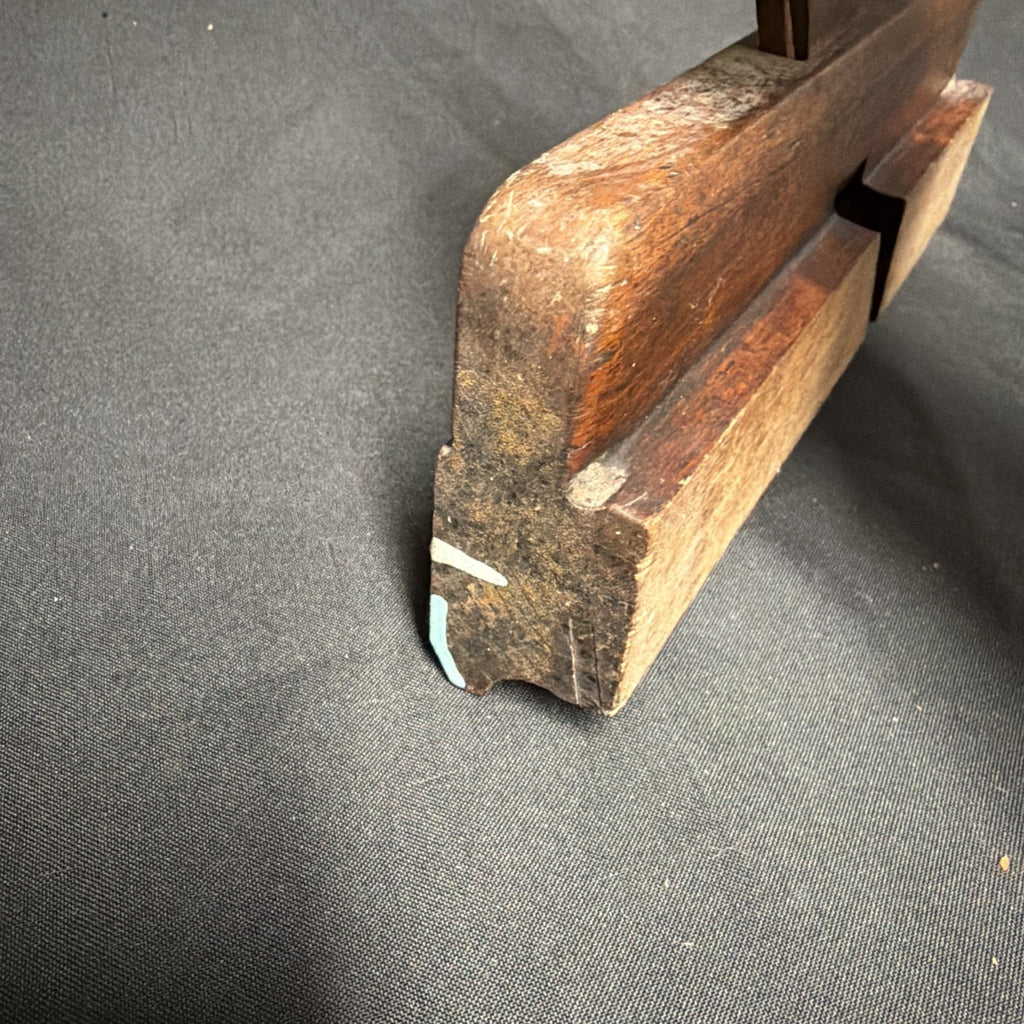 Antique British Wooden Moulding Plane 9.5" Ralph Knight Ironmonger Bolton- (1942)