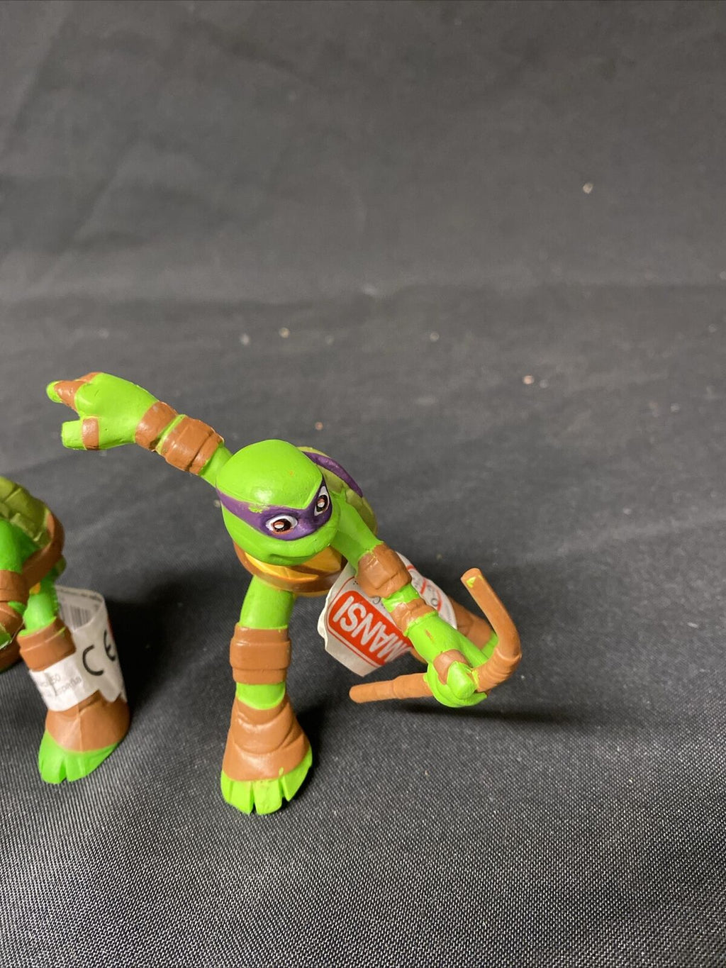 Comansi Spain 3 xTMNT Teenage Ninja Mutant Turtles Figures NWT Cake Toppers - (5016)