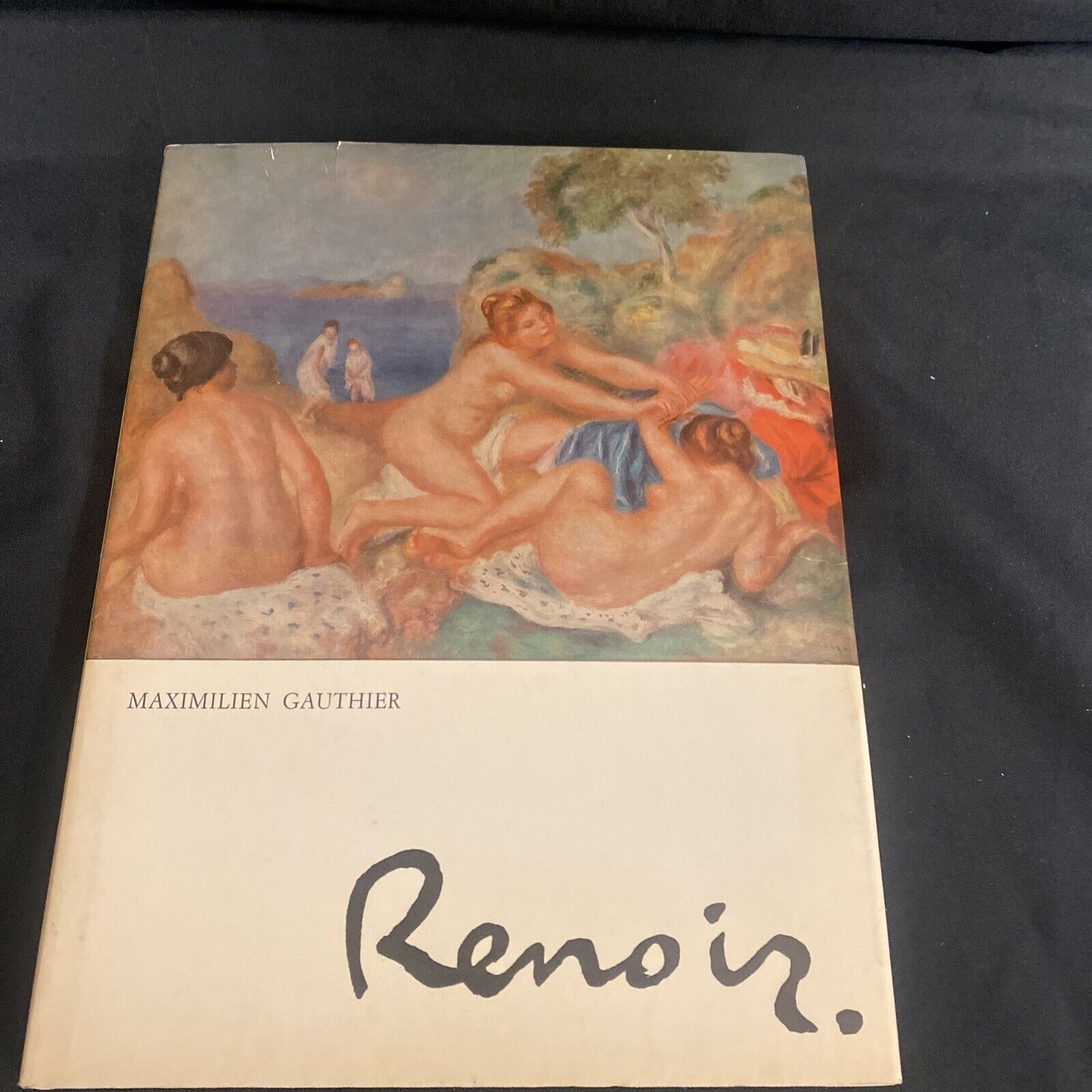 BOOK - Renoir - Maximilien Gauthier French Text Hardback 1976 - (9106)