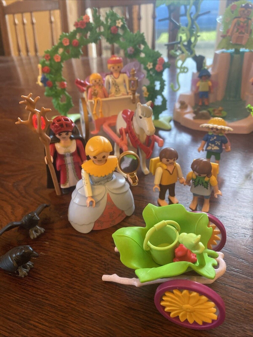 Playmobil Vintage Fairies Evil Queen Good King & Queen 15 figs  -(5868)