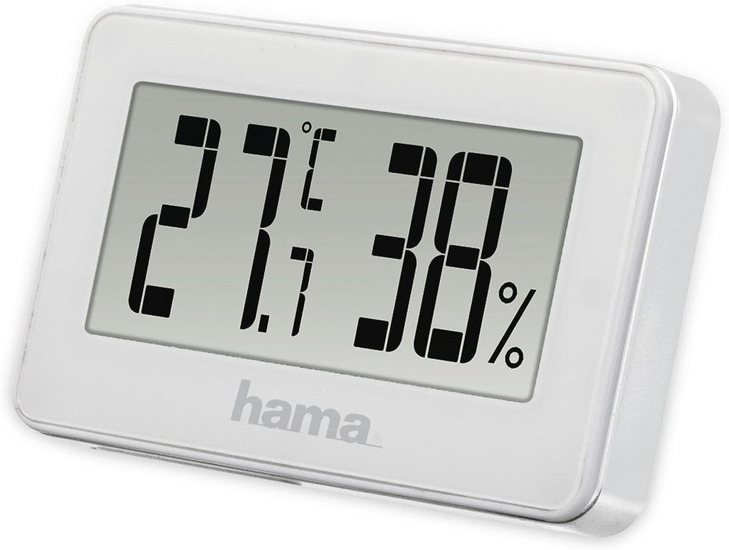 Hama Mini Thermometer Temperature / Hygrometer Humidity White