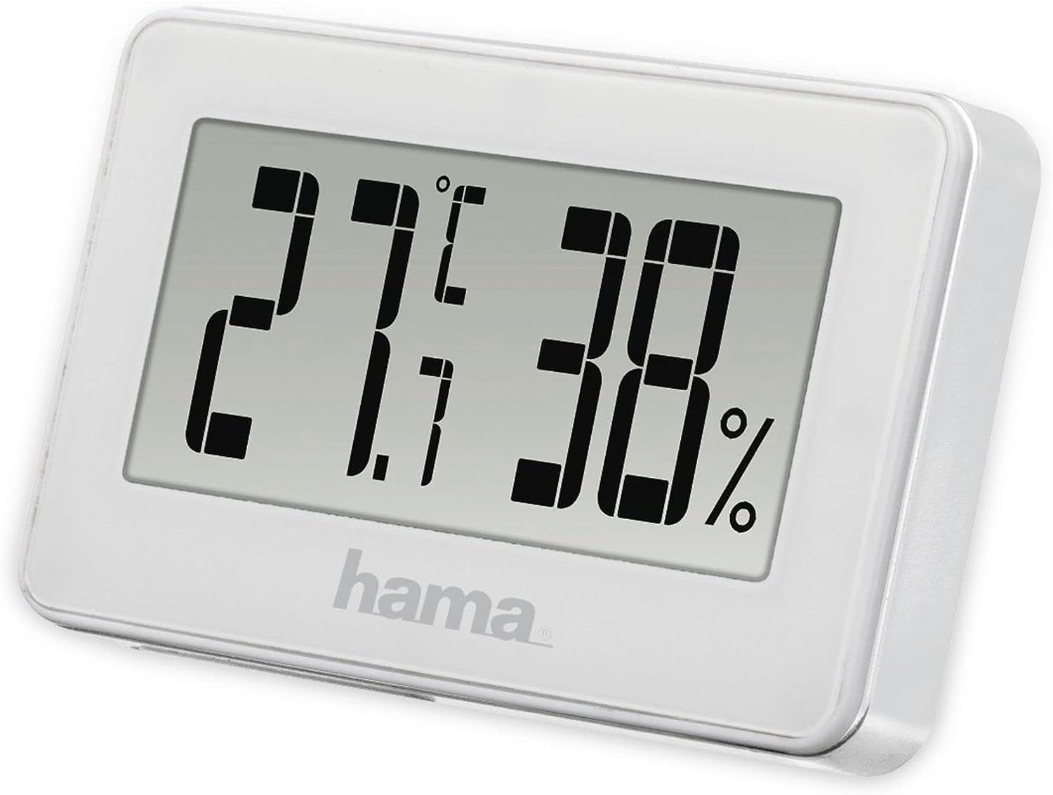 Hama Mini Thermometer Temperature / Hygrometer Humidity White