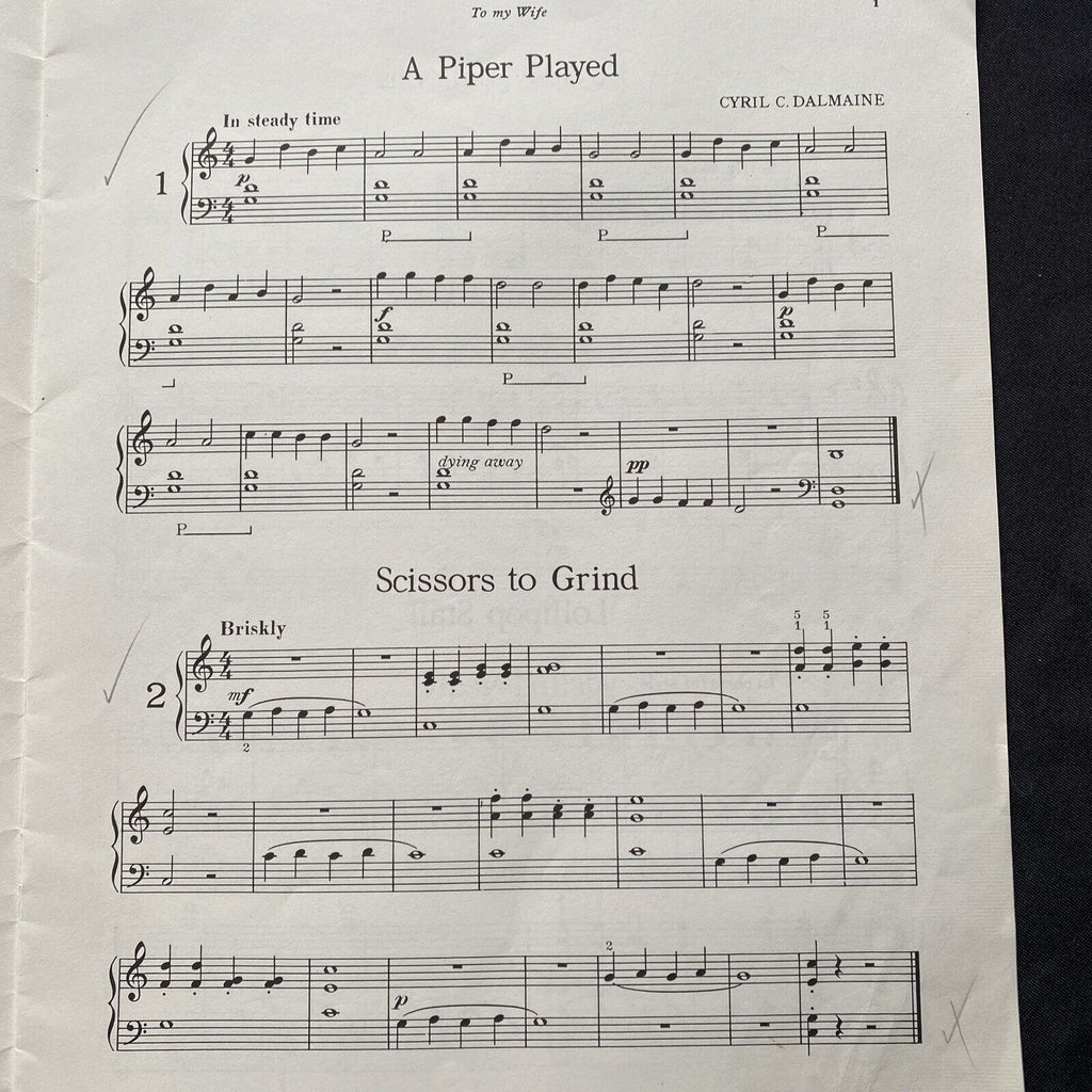 Piano Music Book 1935 Rag Tag and Bobtail , Forsyth - (9586)
