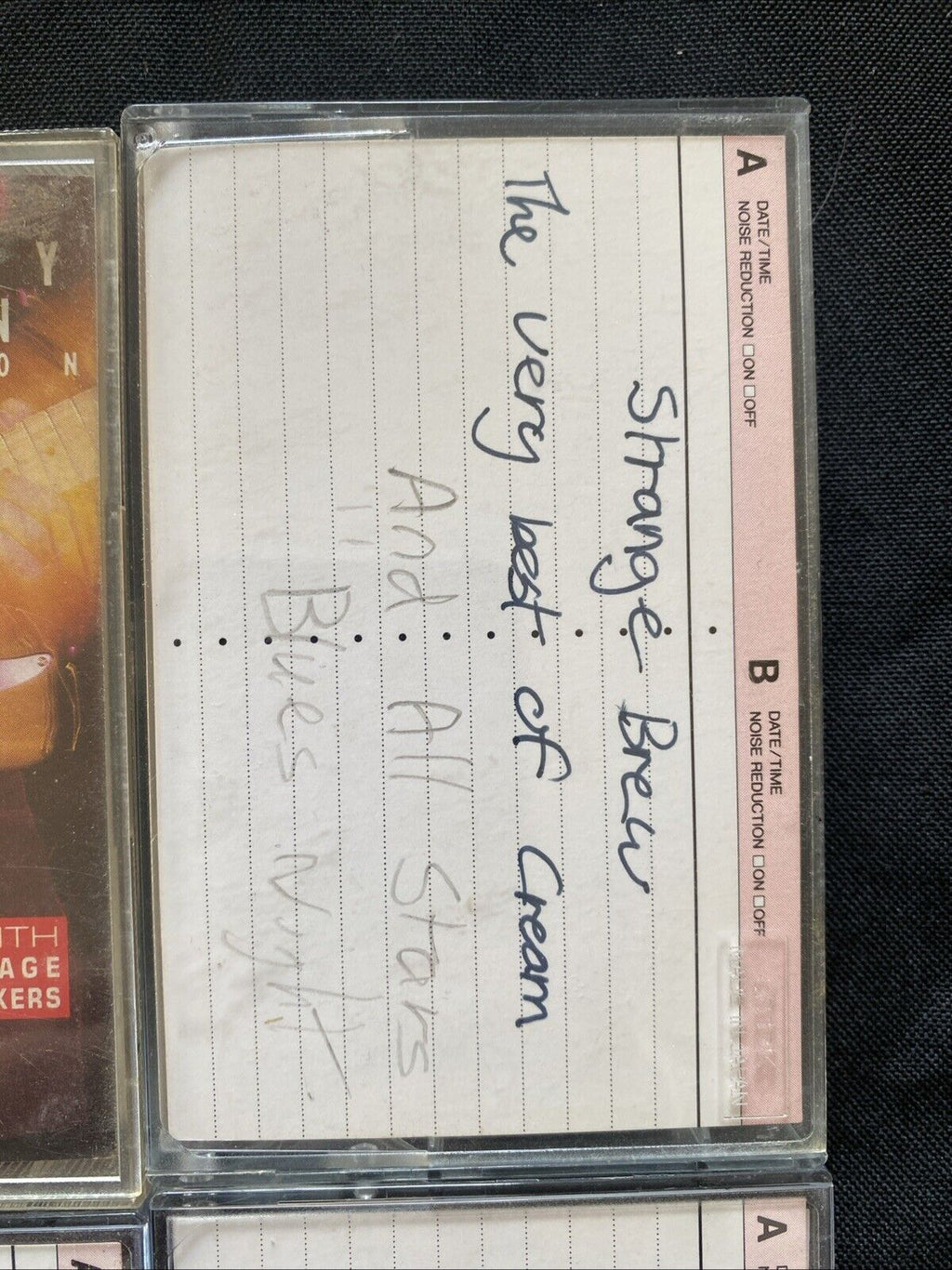 Eric Clapton Cassette Tapes x 4 Early and Live Clapton - (5904)