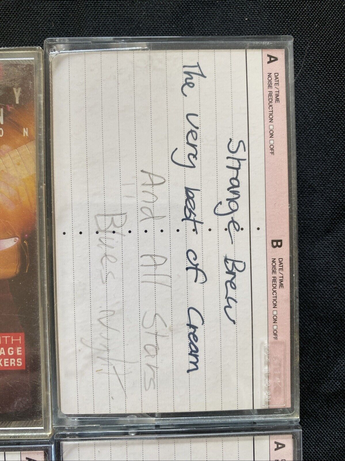 Eric Clapton Cassette Tapes x 4 Early and Live Clapton - (5904)