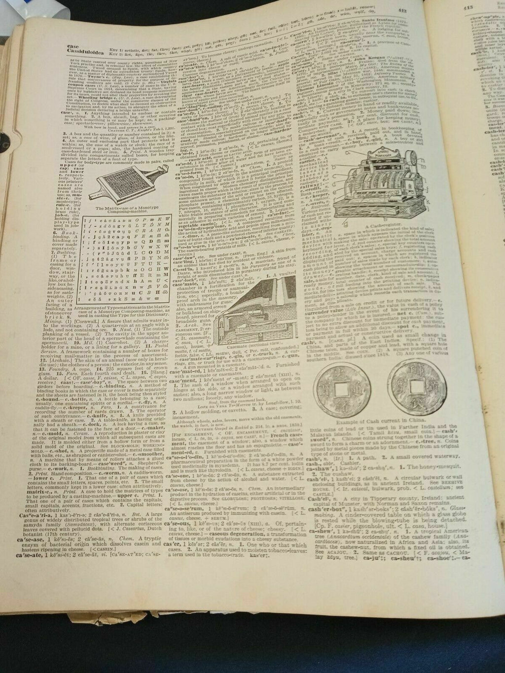 The New Standard English Dictionary M-Z Pre 1920 Waverley -(7842)