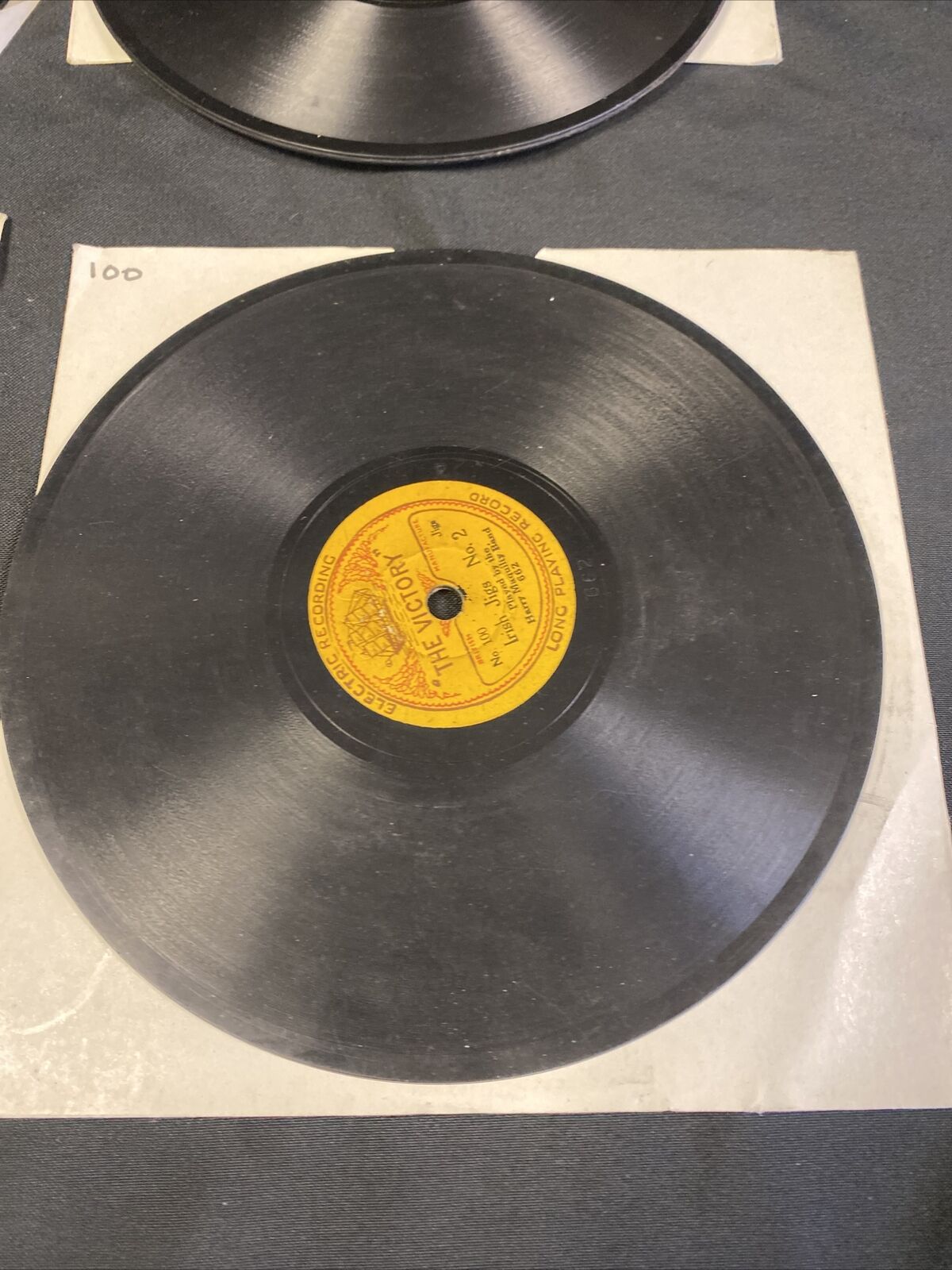 THE VICTORY SHIP - 5.5" Shellac Records Victory Military Band x 4  -  (7690)