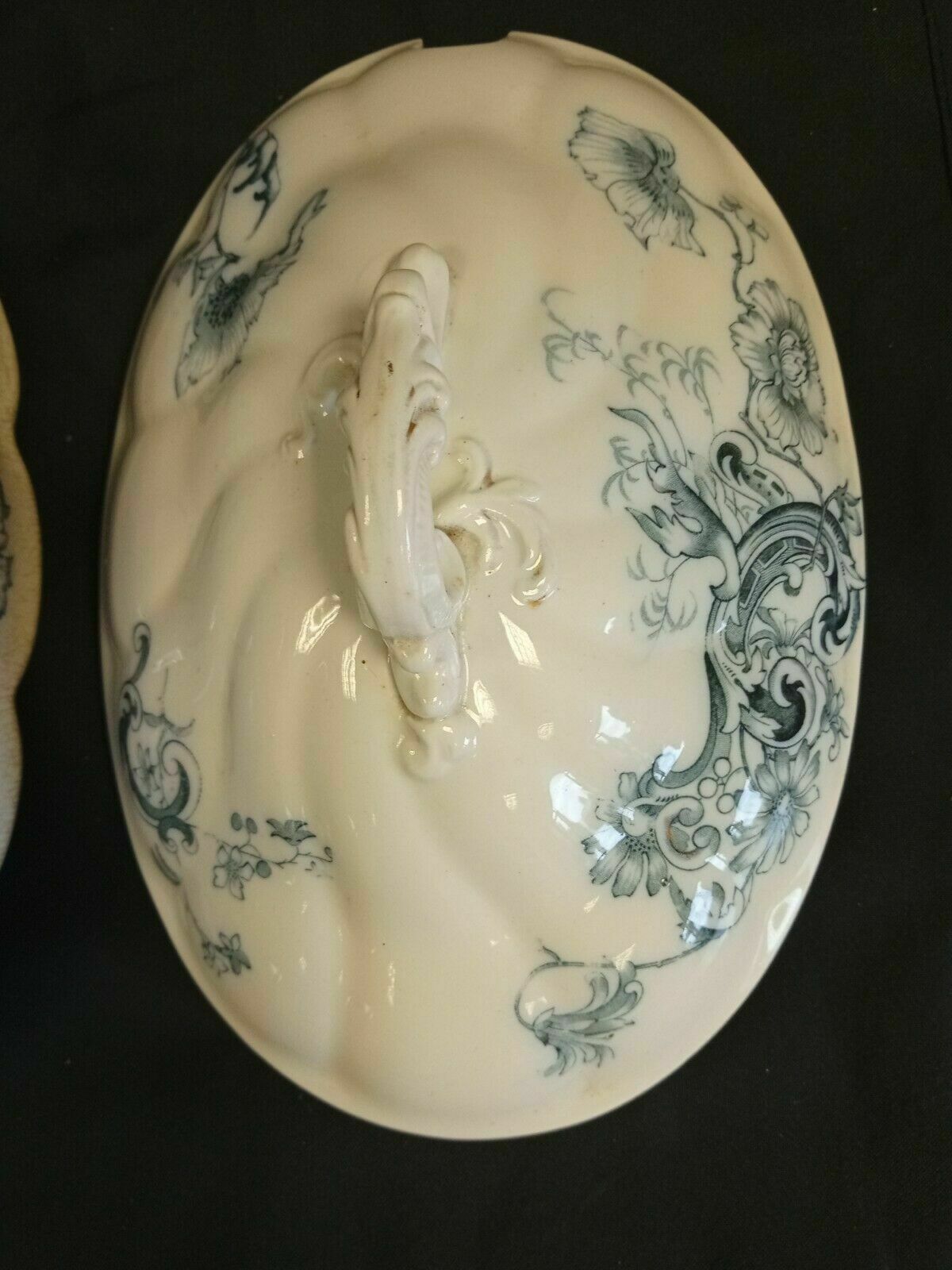 W H Grindley & Co England Tureen Marseilles 30cm 1892 - 1914 - (7970)
