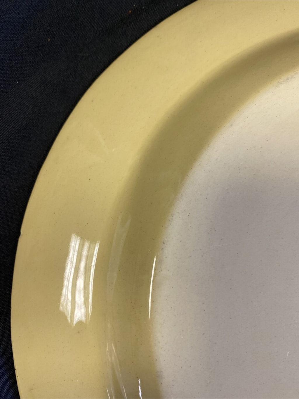 Wedgwood Van Hoorne Stoneware 32cm Plate dated 1899 two chips on back edge (7655
