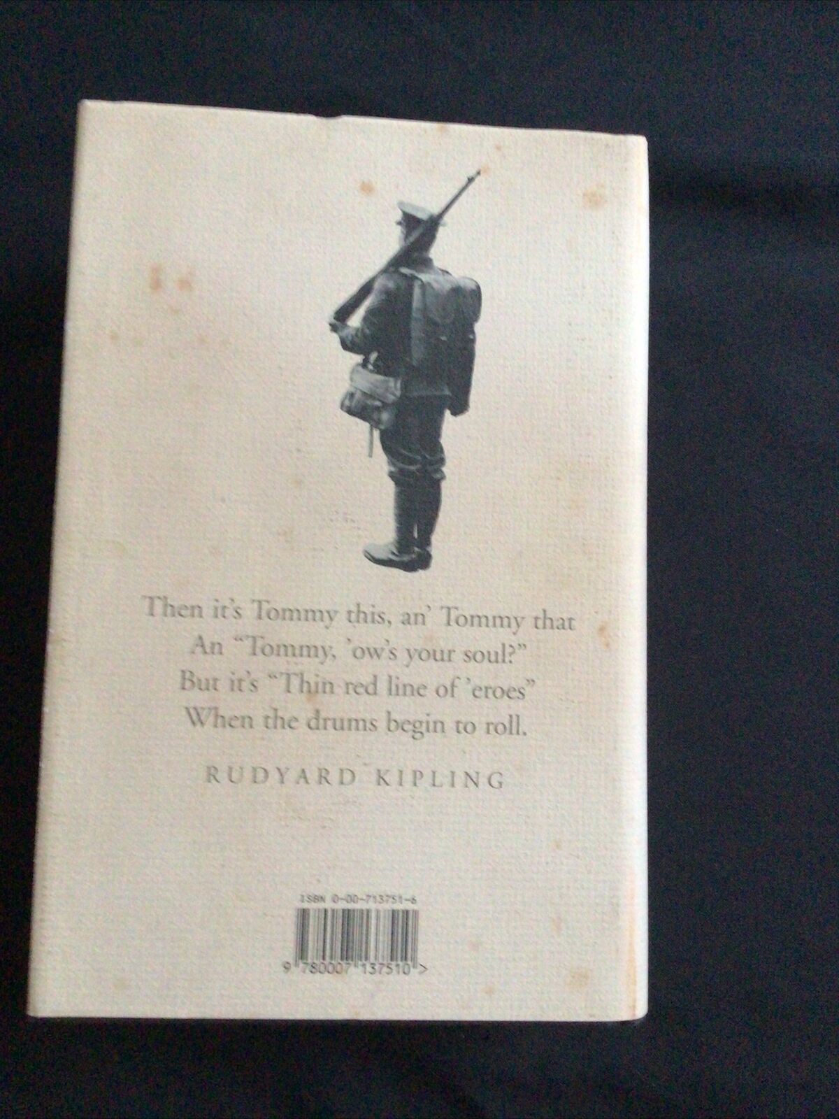 BOOK - TOMMY The British Soldier 1914-1918 Richard Holmes 1st Ed 2004 - (9491