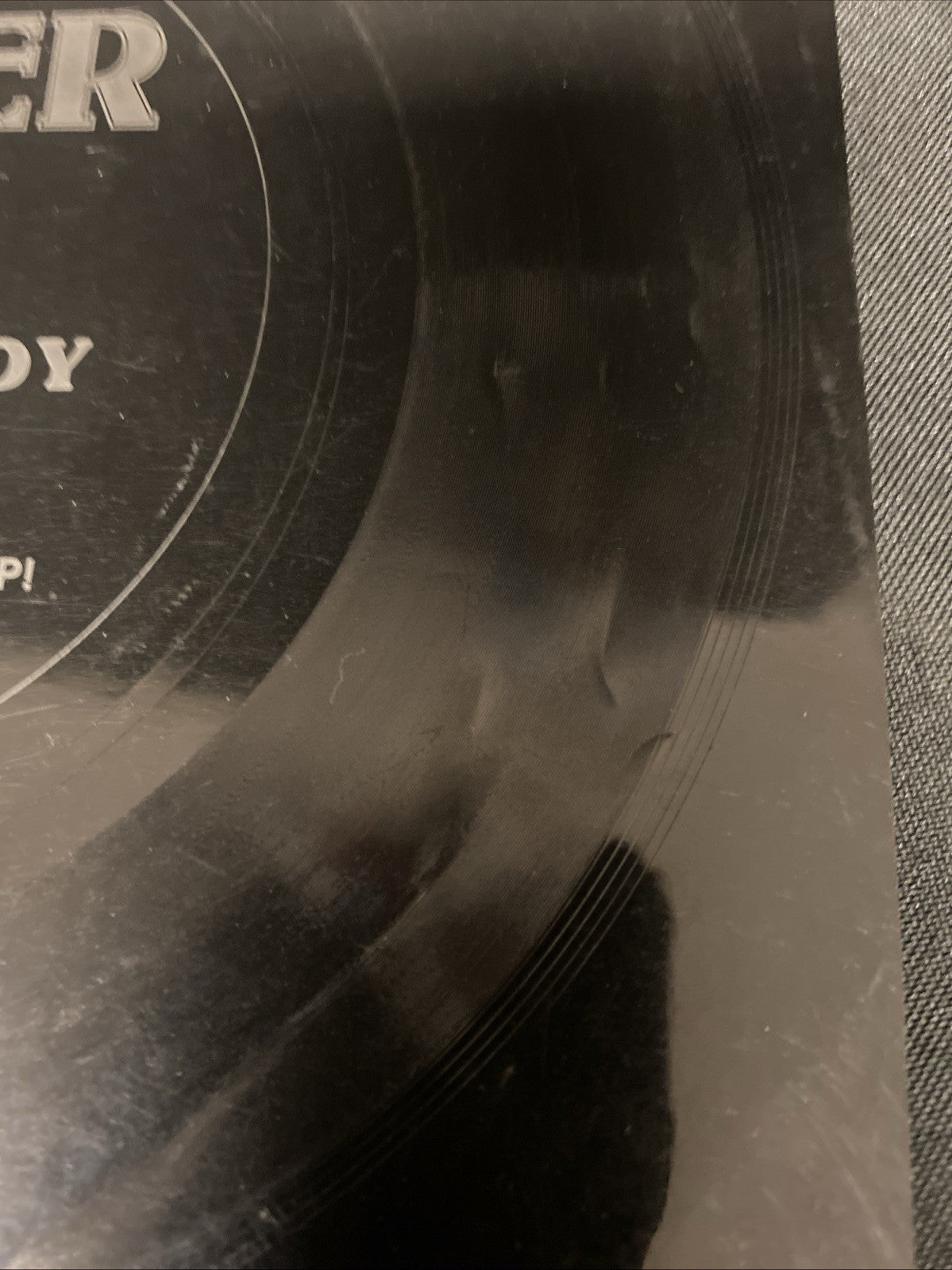 VINYL RECORD - Flexi Disc Rapier Adult Magazine Sarah & Andy on the Job - (1446)