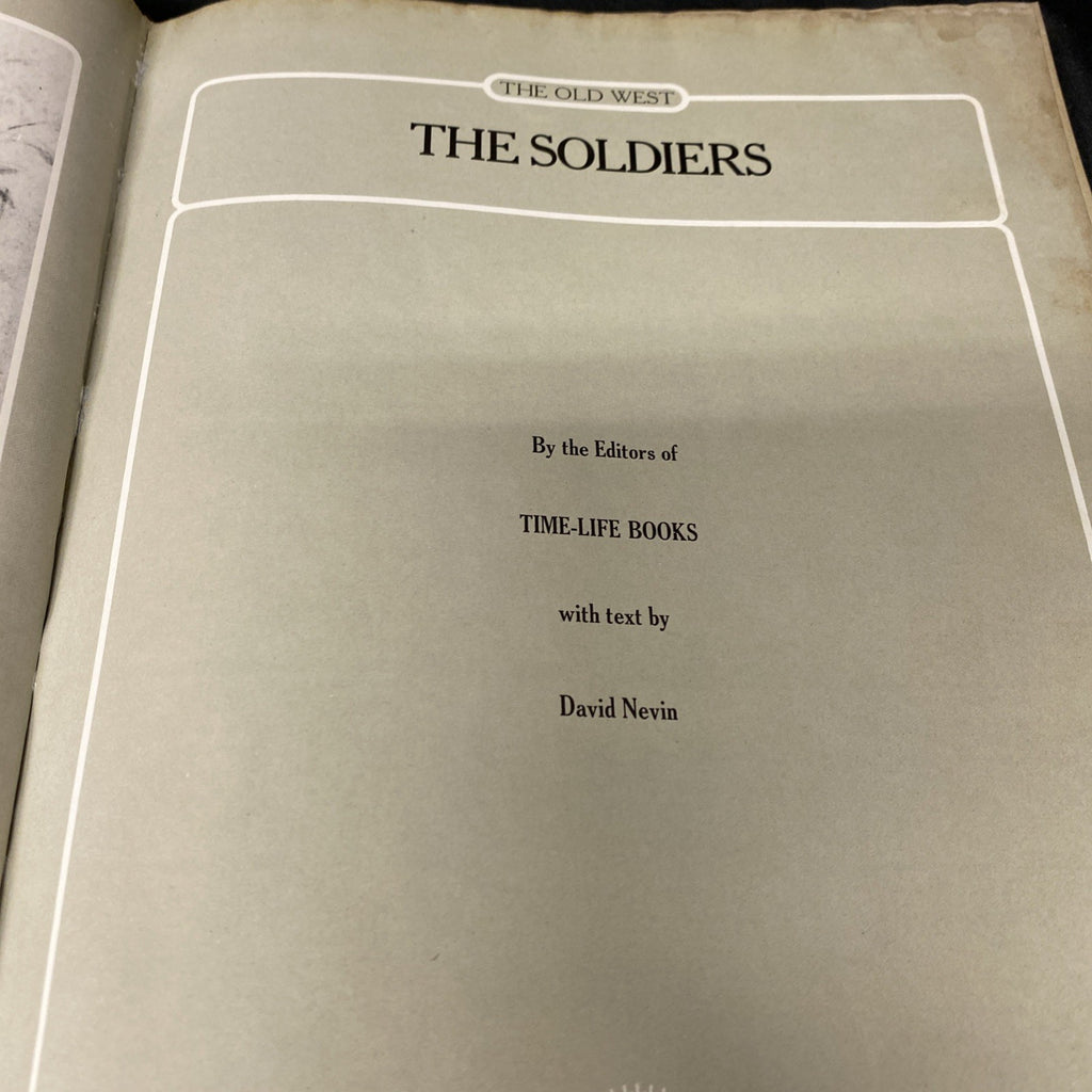 Book - The Old West - The Soldiers - Time Life Books - (1555)