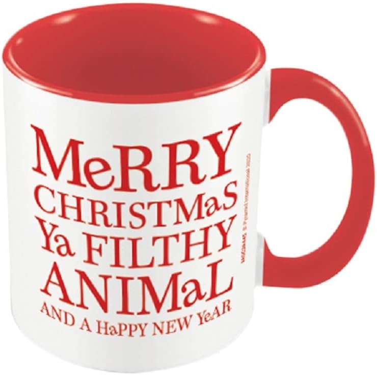 MUG Boxed Ceramic - MOVIE - Home Alone Merry Christmas Ya Filthy Animal