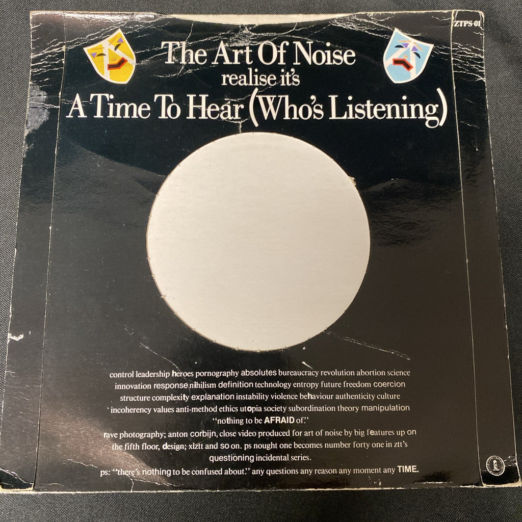 VINYL RECORD - The Art Of Noise are Close (To The Edit) 7" Single (1435)