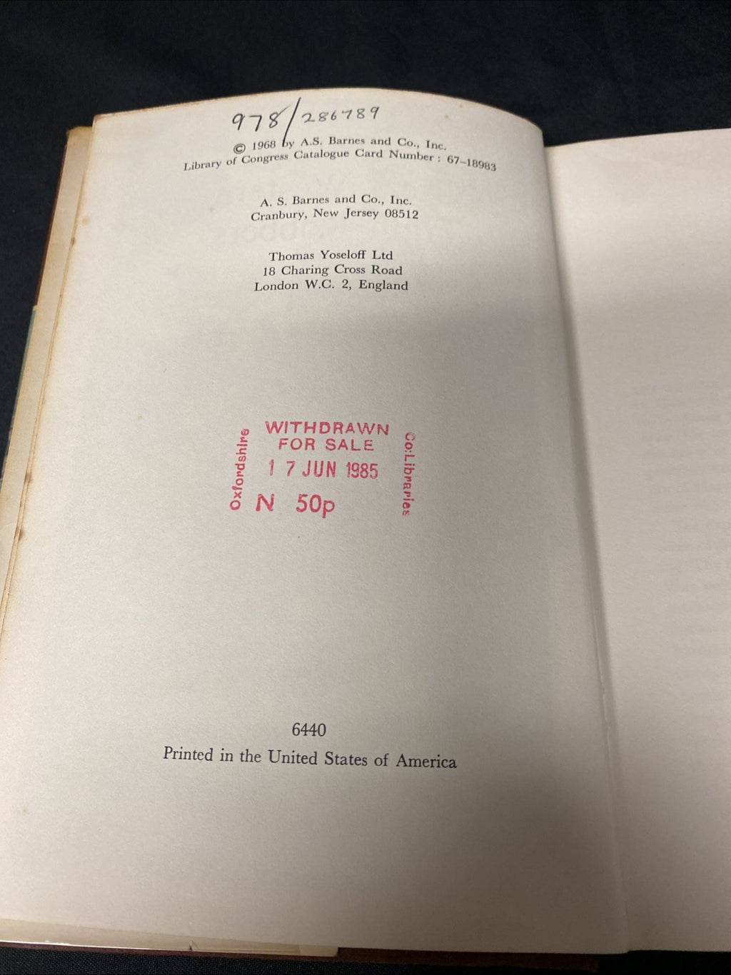 Book - Last of the Great Western Train Robbers - Brown Waller - 1968 - (1505)
