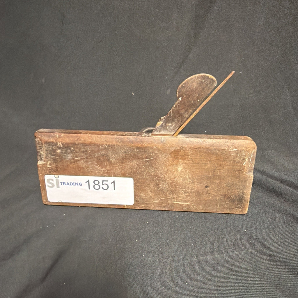 Antique British Wooden Moulding Plane 9" R. Fairclough, 72 Byrom St, Liverpool - (1851)